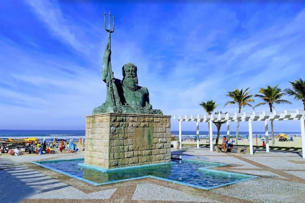 Hospedagem Primeira Quadra Da Praia Praia Grande  Exterior foto